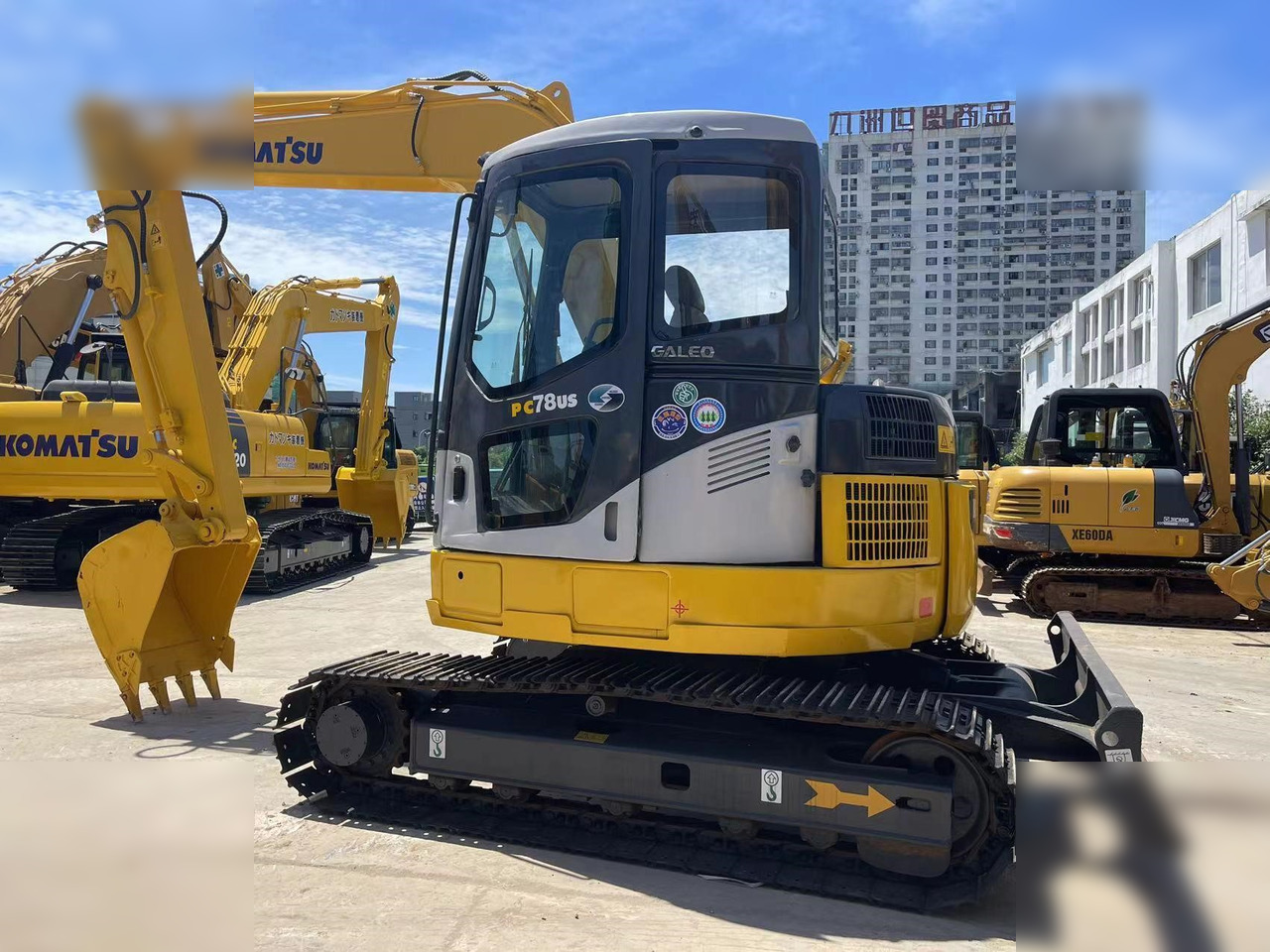 KOMATSU PC78US-6 - Beltegraver: bilde 4 KOMATSU PC78US-6 - Beltegraver: bilde 4