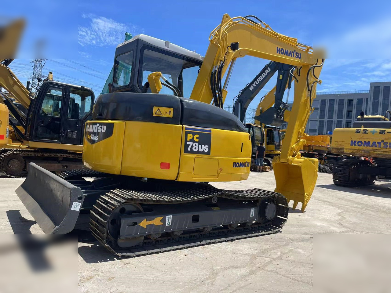 KOMATSU PC78US-6 - Beltegraver: bilde 2 KOMATSU PC78US-6 - Beltegraver: bilde 2