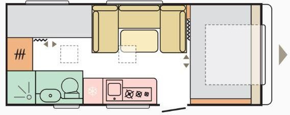 Adria Adora 573 PT* Fb-Temp.*Alde-Warmwasser-Hz. - Campingvogn: bilde 3 Adria Adora 573 PT* Fb-Temp.*Alde-Warmwasser-Hz. - Campingvogn: bilde 3