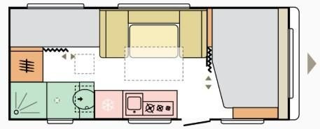 Adria Altea 60Y 552 PK*Fußboden-Temp*Eingangstür Fenst - Campingvogn: bilde 4 Adria Altea 60Y 552 PK*Fußboden-Temp*Eingangstür Fenst - Campingvogn: bilde 4