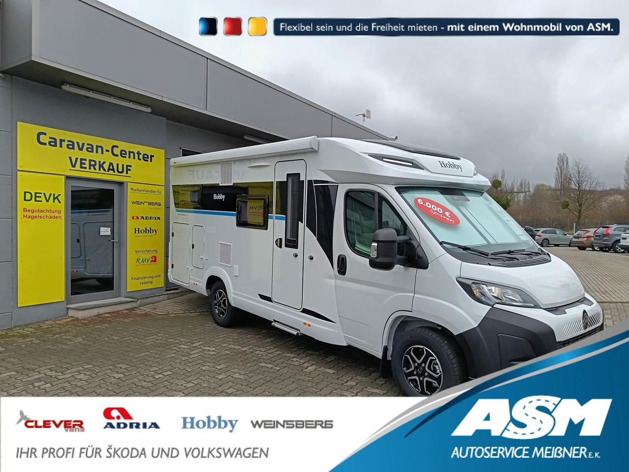 Hobby Ontour C680 GE*AUTOMATIK*LITHIUM*MARKISE*SOFORT* - Halvintegrert bobil: bilde 1 Hobby Ontour C680 GE*AUTOMATIK*LITHIUM*MARKISE*SOFORT* - Halvintegrert bobil: bilde 1