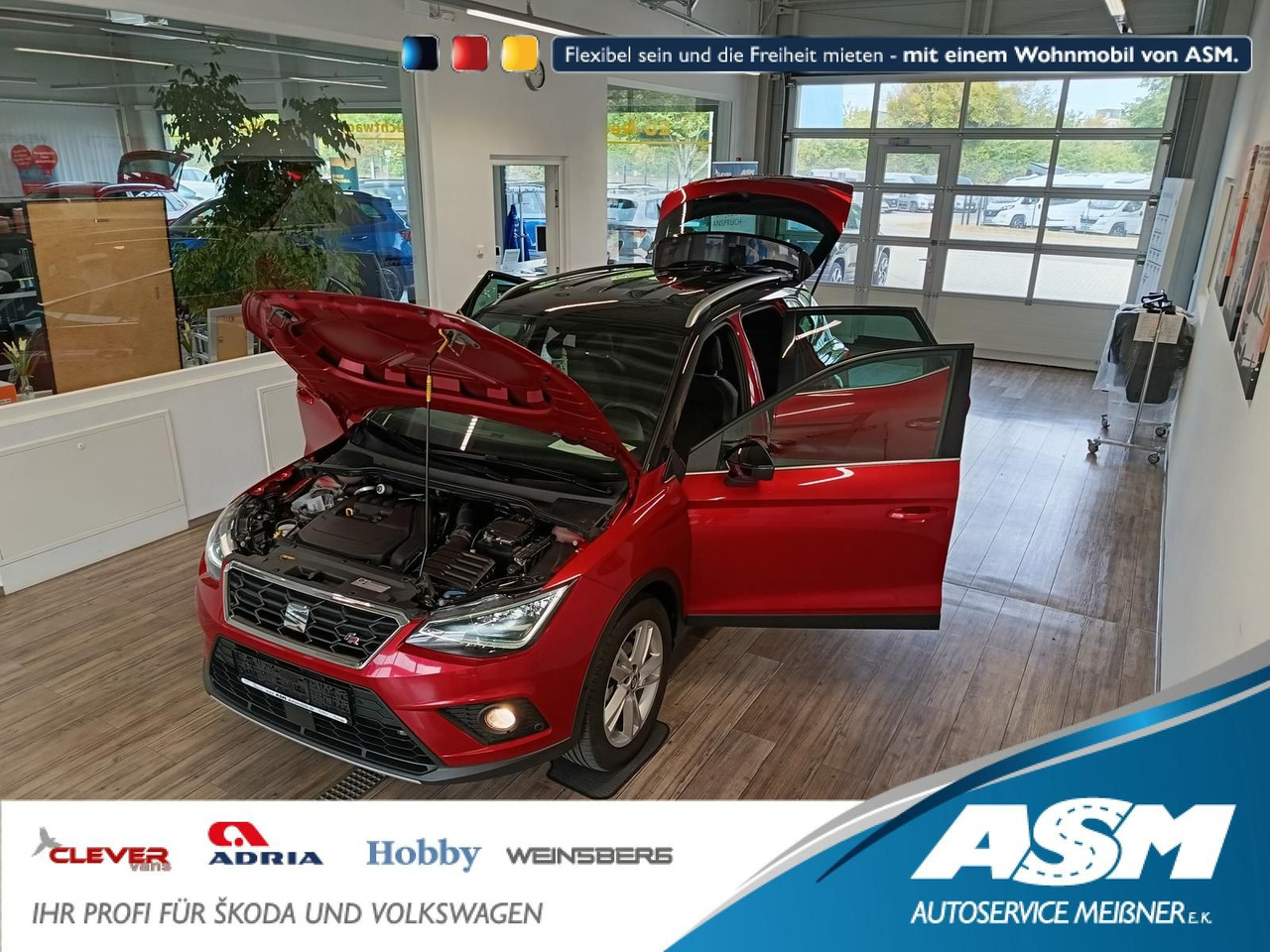 Seat Arona 1,5TSI FR*AHK*NAVI*ACC*LED*BEATS*R-KAM*DAB - SUV: bilde 1 Seat Arona 1,5TSI FR*AHK*NAVI*ACC*LED*BEATS*R-KAM*DAB - SUV: bilde 1