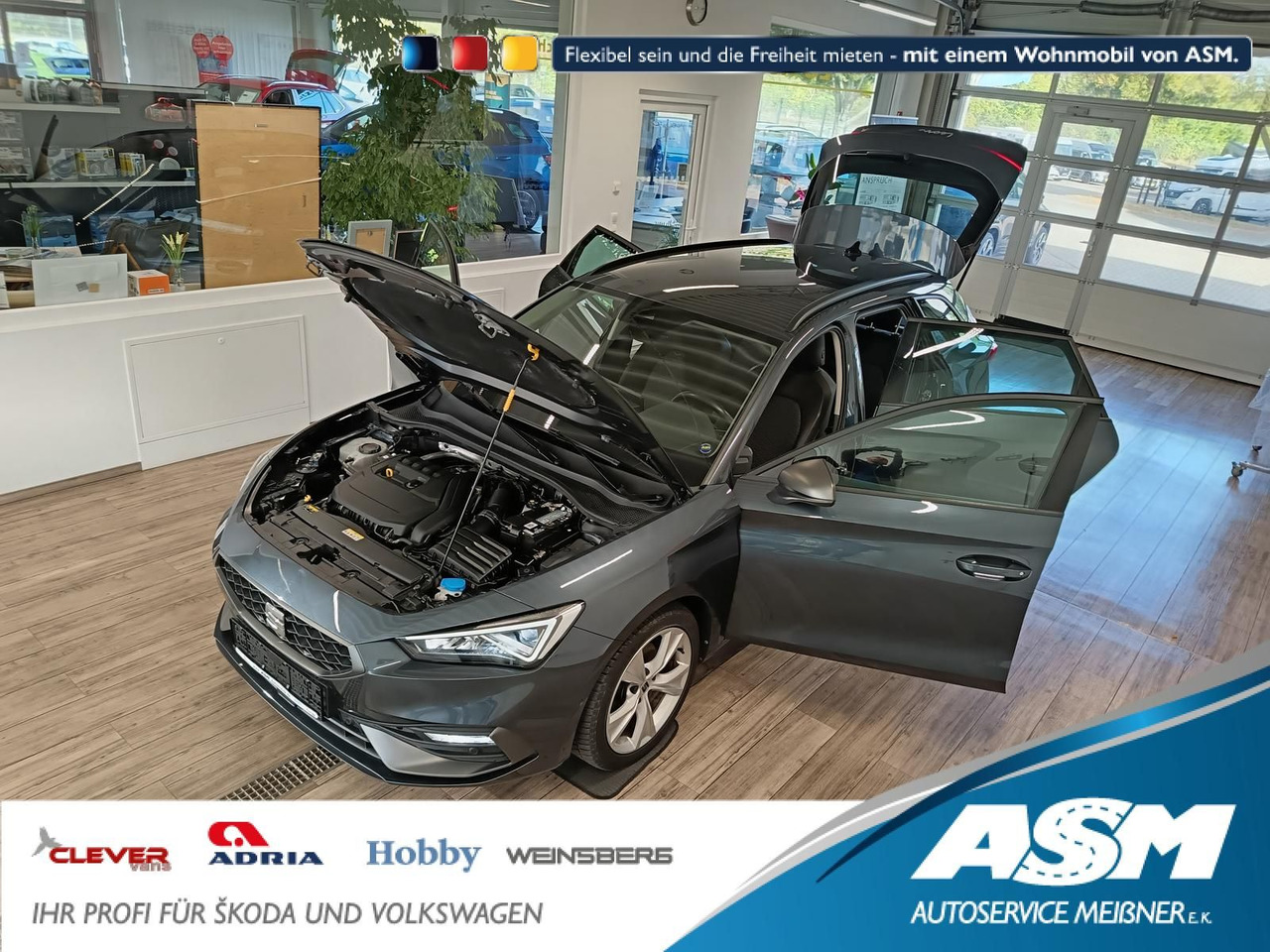 Seat Leon Sportstourer 1,5TSI FR*NAVI*LED*SOUND*R-KAM - Stasjonsvogn: bilde 1 Seat Leon Sportstourer 1,5TSI FR*NAVI*LED*SOUND*R-KAM - Stasjonsvogn: bilde 1