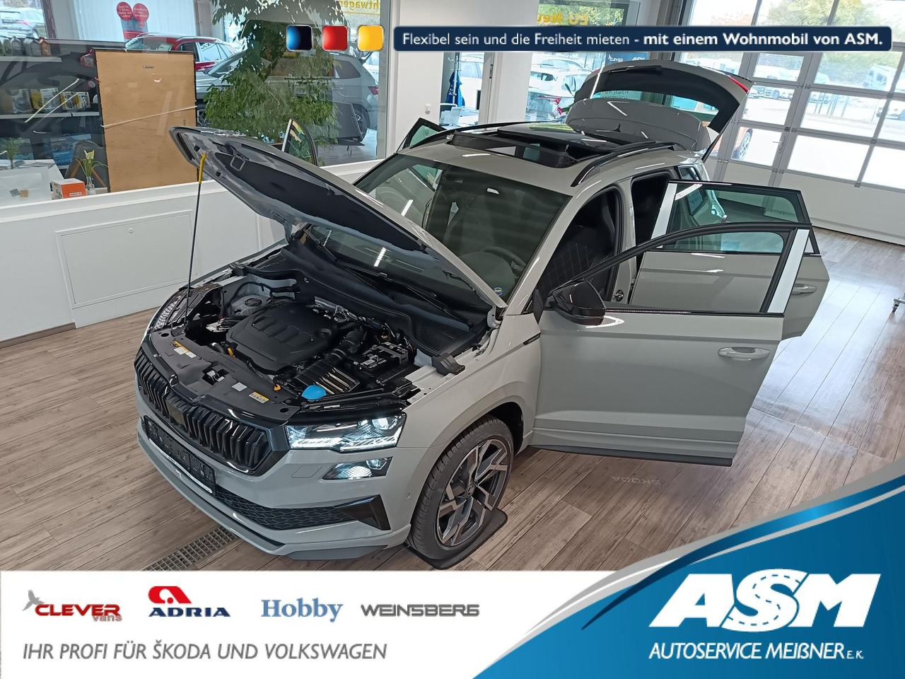 Skoda Karoq Sportline 2,0 TDI 4x4*AHK*PSD*STD.HZG*DCC* - SUV: bilde 1 Skoda Karoq Sportline 2,0 TDI 4x4*AHK*PSD*STD.HZG*DCC* - SUV: bilde 1