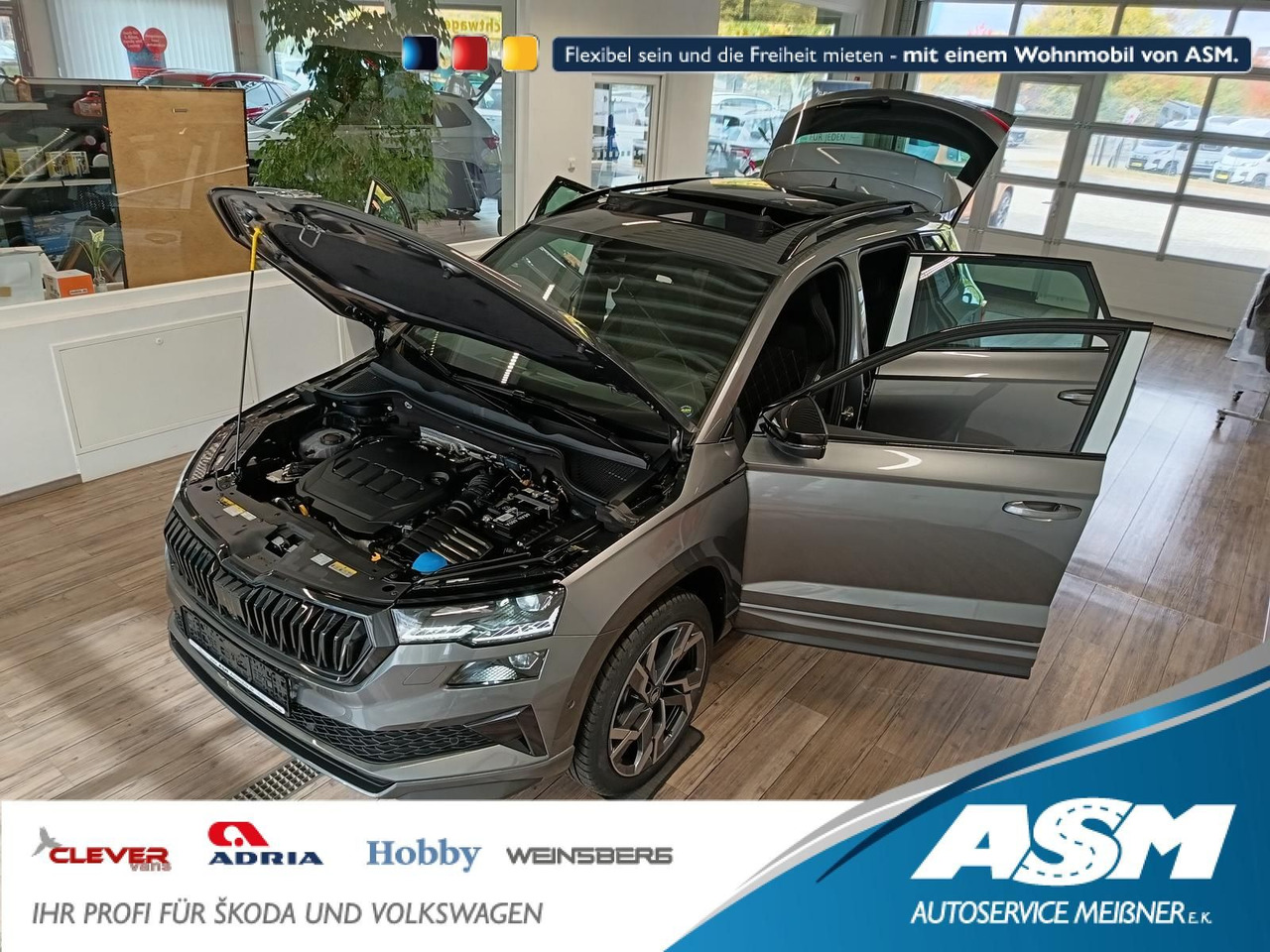 Skoda Karoq Sportline 2,0 TDI 4x4*AHK*PSD*STD.HZG*DCC* - SUV: bilde 1 Skoda Karoq Sportline 2,0 TDI 4x4*AHK*PSD*STD.HZG*DCC* - SUV: bilde 1