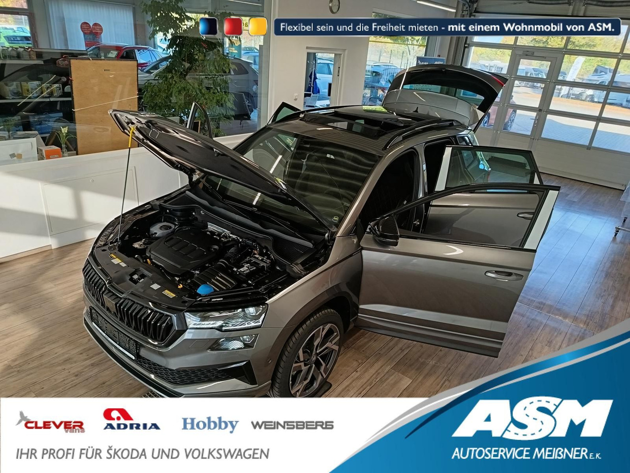 Skoda Karoq Sportline 2,0 TDI DSG 4x4*AHK*PSD*STD.HZG* - SUV: bilde 1 Skoda Karoq Sportline 2,0 TDI DSG 4x4*AHK*PSD*STD.HZG* - SUV: bilde 1
