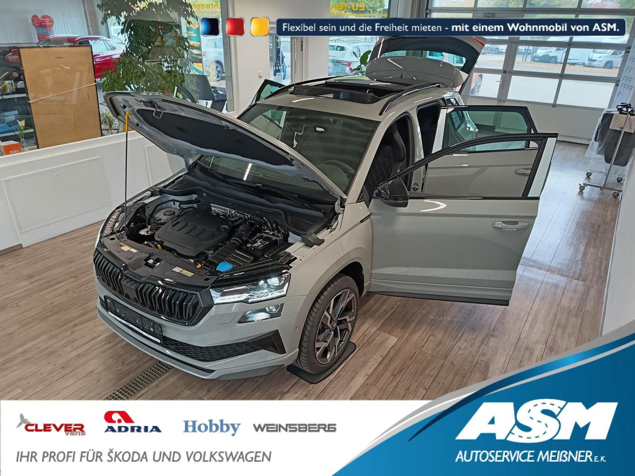 Skoda Karoq Sportline 2,0 TDI DSG 4x4*AHK*PSD*STD.HZG* - SUV: bilde 1 Skoda Karoq Sportline 2,0 TDI DSG 4x4*AHK*PSD*STD.HZG* - SUV: bilde 1