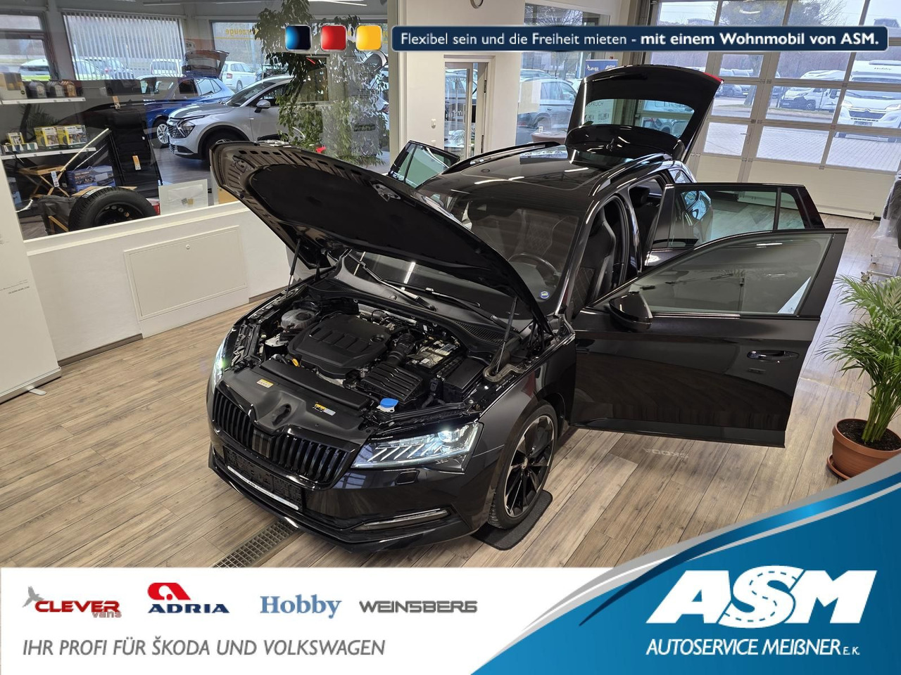 Skoda Superb Combi Sportline 2,0 TDI 4x4*PSD*360°*AHK* - Personenbil: bilde 1 Skoda Superb Combi Sportline 2,0 TDI 4x4*PSD*360°*AHK* - Personenbil: bilde 1