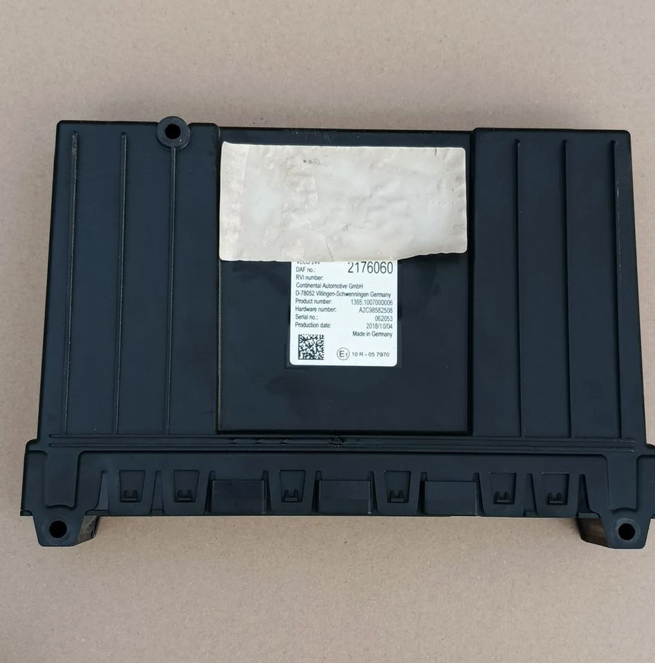 DAF XF 106 EURO 6 MX13 KOMPUTER MODUŁ STEROWNIK VECU 2176060 - Styreenhet for Lastebil: bilde 1 DAF XF 106 EURO 6 MX13 KOMPUTER MODUŁ STEROWNIK VECU 2176060 - Styreenhet for Lastebil: bilde 1