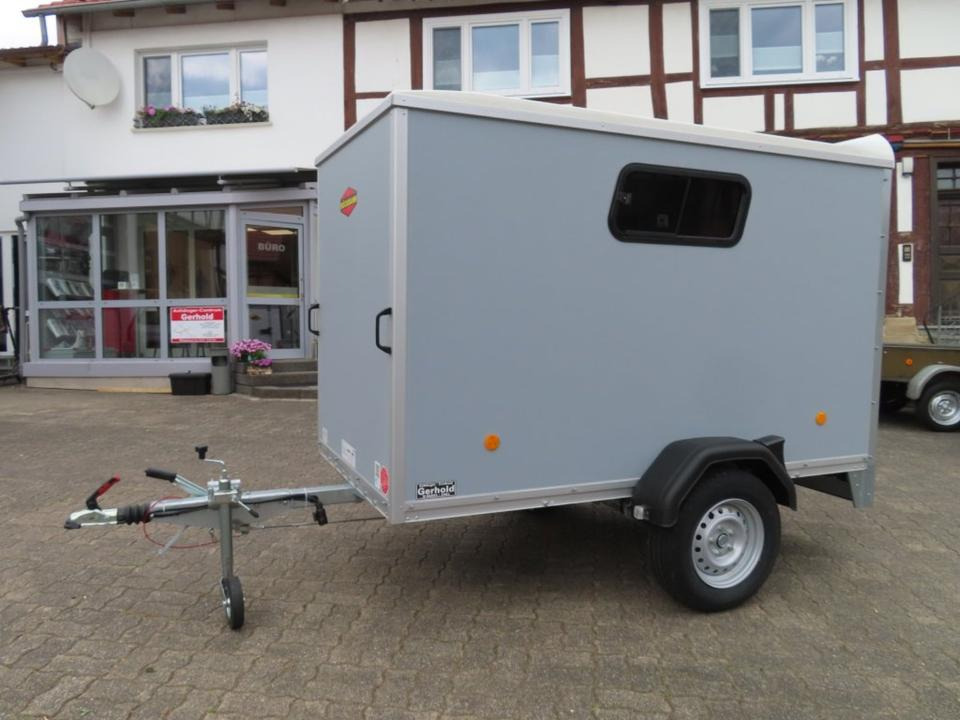 Böckmann KT 2513/135 PKW-Anhänger Kofferanhänger Fenster 100km/h - Skaphenger: bilde 1 Böckmann KT 2513/135 PKW-Anhänger Kofferanhänger Fenster 100km/h - Skaphenger: bilde 1