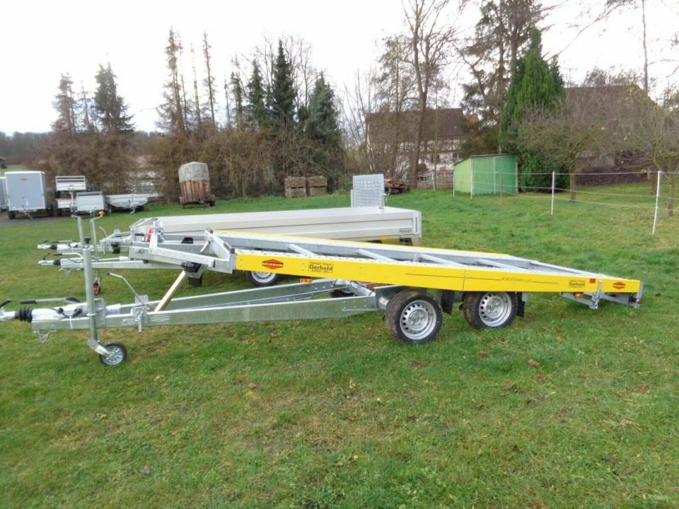 Böckmann PKW-Anhänger, Autotransporter, 3,5to. kippbar, 100 km/h - Transporter tilhenger: bilde 1 Böckmann PKW-Anhänger, Autotransporter, 3,5to. kippbar, 100 km/h - Transporter tilhenger: bilde 1