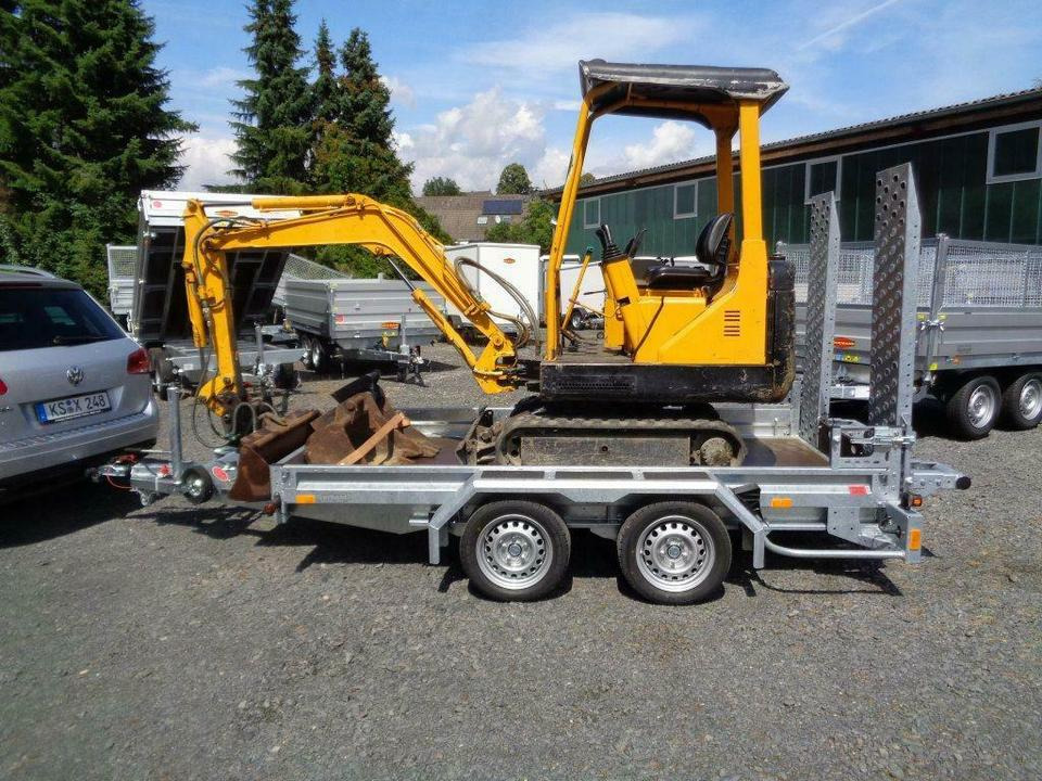 Maskinhenger Böckmann, PKW-Anhänger, Baumaschinentransporter, 3,5 to. 100 km/h: bilde 20