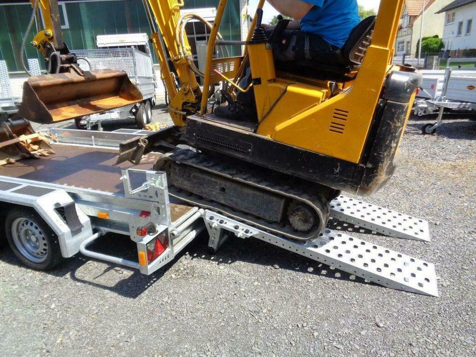 Maskinhenger Böckmann, PKW-Anhänger, Baumaschinentransporter, 3,5 to. 100 km/h: bilde 15