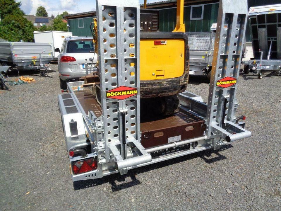 Maskinhenger Böckmann, PKW-Anhänger, Baumaschinentransporter, 3,5 to. 100 km/h: bilde 17