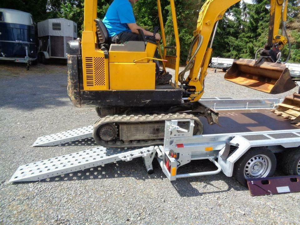 Maskinhenger Böckmann, PKW-Anhänger, Baumaschinentransporter, 3,5 to. 100 km/h: bilde 9