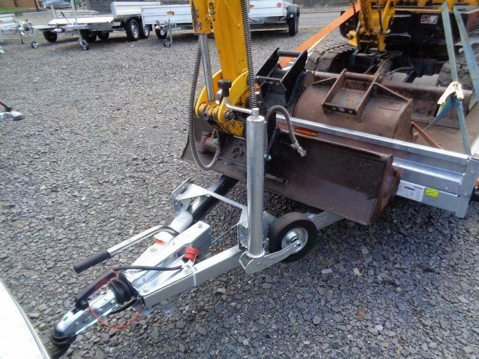 Maskinhenger Böckmann, PKW-Anhänger, Baumaschinentransporter, 3,5 to. 100 km/h: bilde 7
