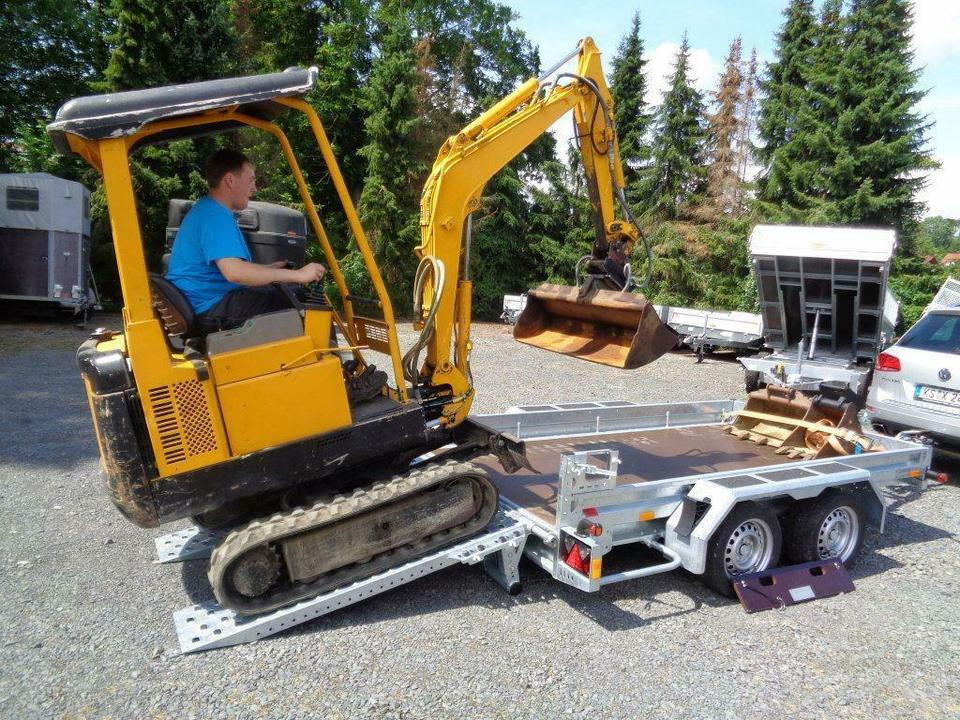 Maskinhenger Böckmann, PKW-Anhänger, Baumaschinentransporter, 3,5 to. 100 km/h: bilde 10