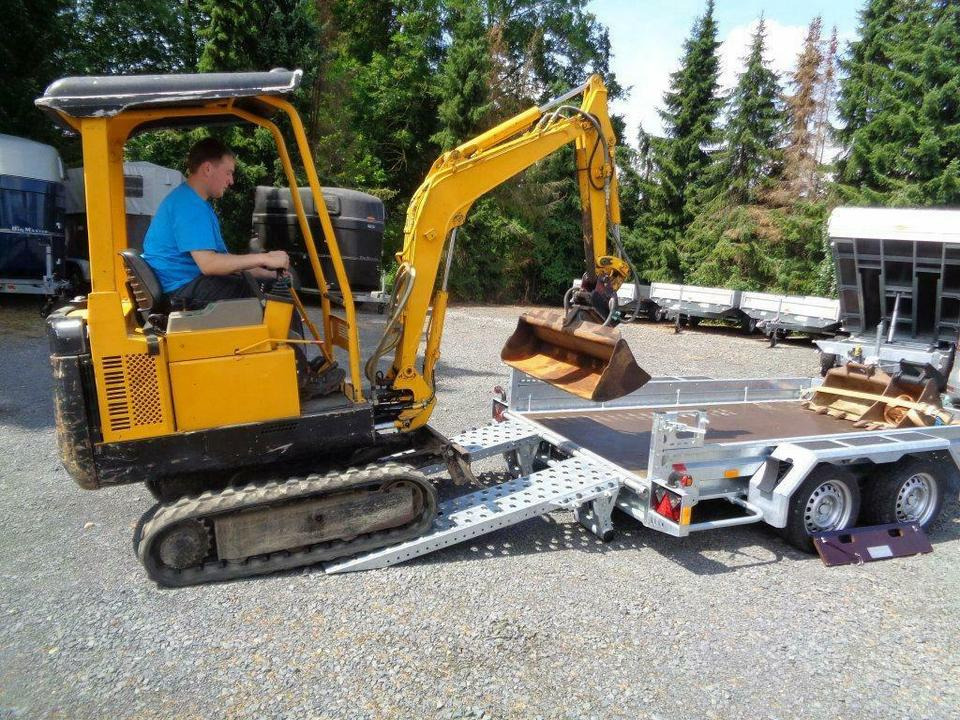 Maskinhenger Böckmann, PKW-Anhänger, Baumaschinentransporter, 3,5 to. 100 km/h: bilde 11