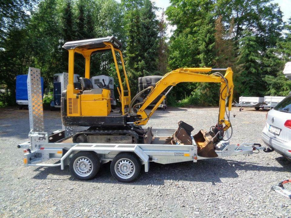 Maskinhenger Böckmann, PKW-Anhänger, Baumaschinentransporter, 3,5 to. 100 km/h: bilde 19