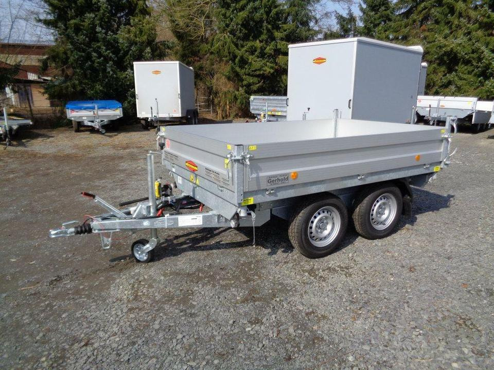 Böckmann PKW-Anhänger Elektro-Dreiseitenkipper DK-AL 2516/27P - Tipphenger: bilde 2 Böckmann PKW-Anhänger Elektro-Dreiseitenkipper DK-AL 2516/27P - Tipphenger: bilde 2