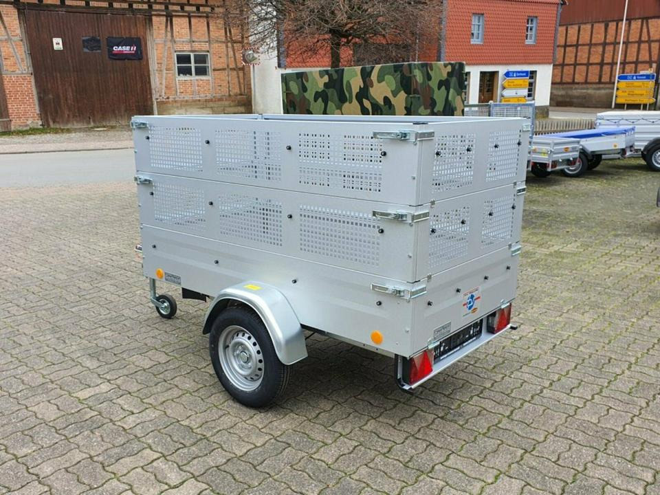 Böckmann PKW-Anhänger TPV 1,0to, 100 km/h, Gitteraufbau - Biltilhenger: bilde 3 Böckmann PKW-Anhänger TPV 1,0to, 100 km/h, Gitteraufbau - Biltilhenger: bilde 3