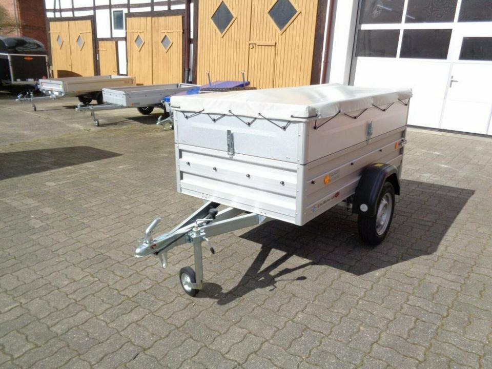 Böckmann-TPV PKW Anhänger 750kg Kastenaufsatz 100 km/h - Biltilhenger: bilde 2 Böckmann-TPV PKW Anhänger 750kg Kastenaufsatz 100 km/h - Biltilhenger: bilde 2