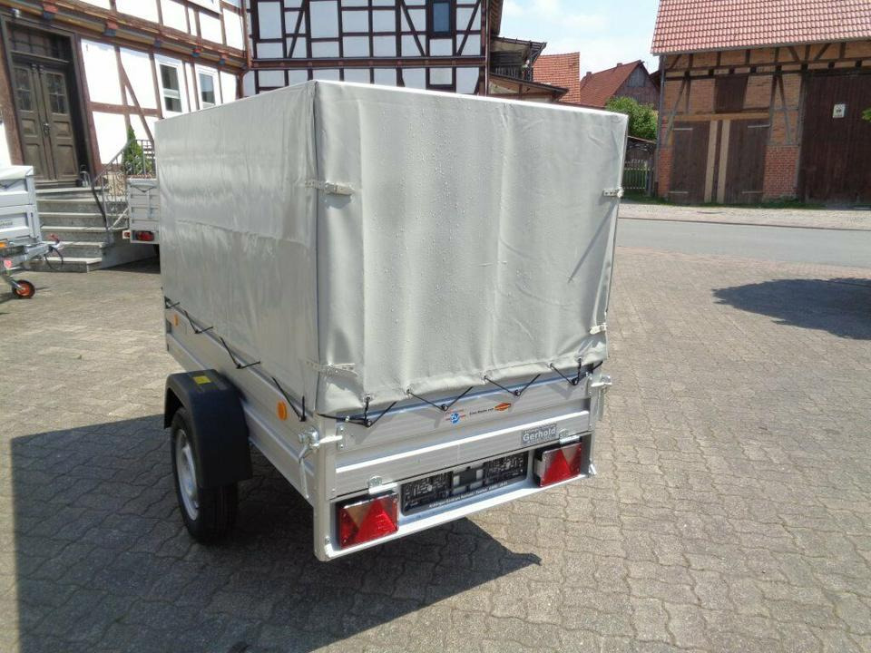 Böckmann-TPV PKW Anhänger Aluaufbau Plane u. Spriegel - Biltilhenger: bilde 4 Böckmann-TPV PKW Anhänger Aluaufbau Plane u. Spriegel - Biltilhenger: bilde 4