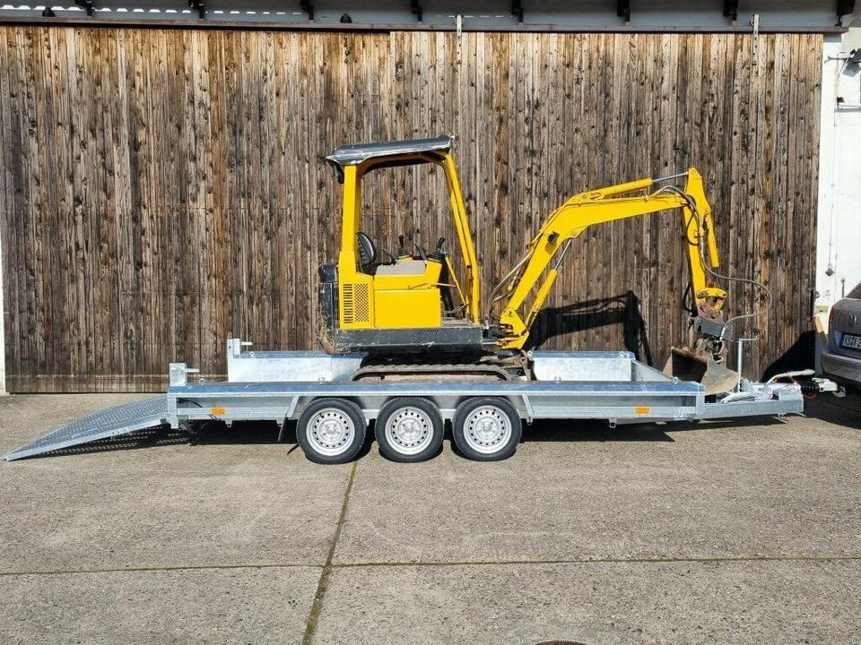 Tridem Maschinentransporter 3,5t, PKW-Anhänger 4,8 x 1,8m - Maskinhenger: bilde 1 Tridem Maschinentransporter 3,5t, PKW-Anhänger 4,8 x 1,8m - Maskinhenger: bilde 1