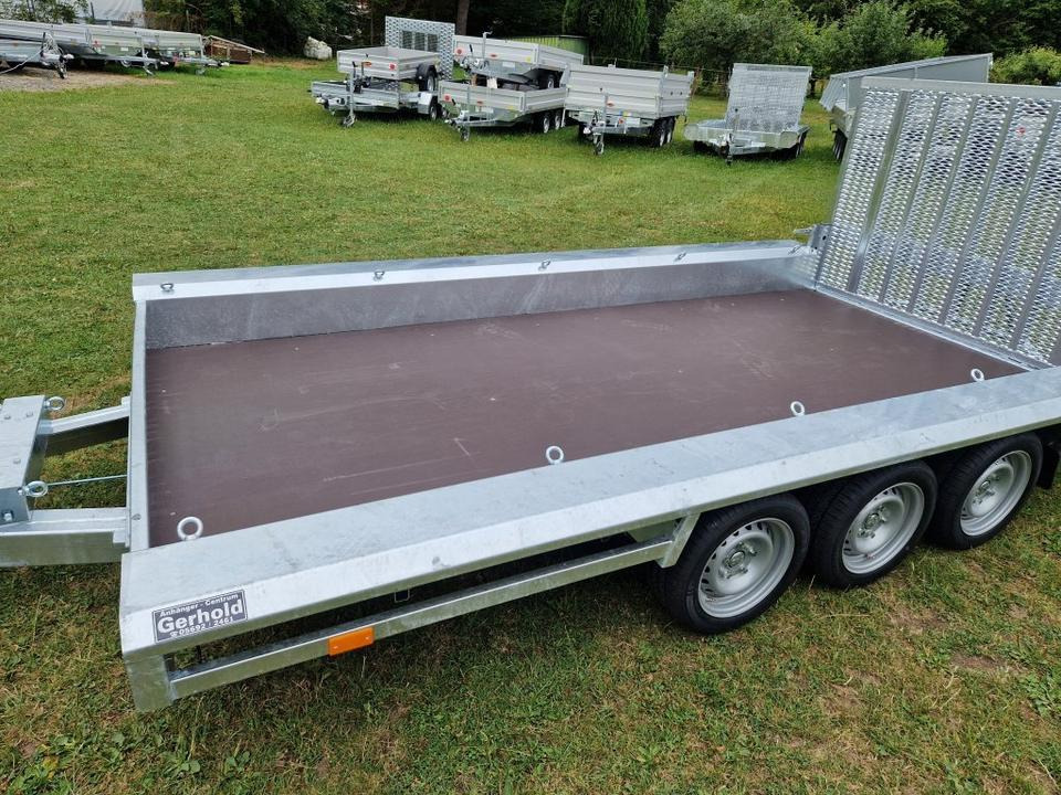 Tridem Maschinentransporter 3,5t, PKW-Anhänger 4,8 x 1,8m - Maskinhenger: bilde 3 Tridem Maschinentransporter 3,5t, PKW-Anhänger 4,8 x 1,8m - Maskinhenger: bilde 3