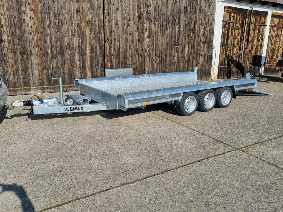 Vlemmix Tridem Maschinentransporter 3,5t Minibagger - Maskinhenger: bilde 5 Vlemmix Tridem Maschinentransporter 3,5t Minibagger - Maskinhenger: bilde 5