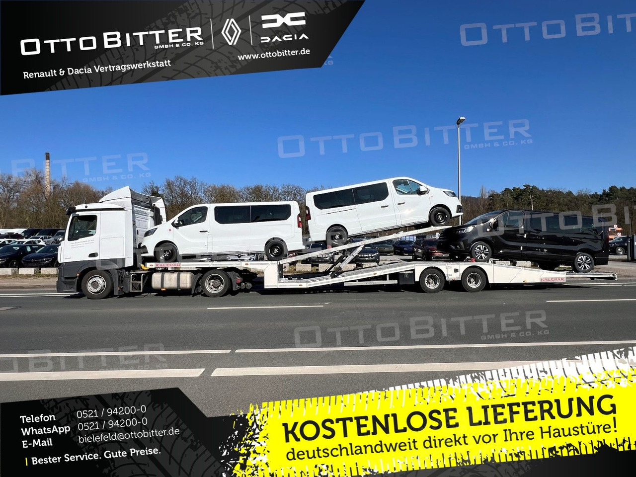 KALEPAR KLP228V4 4er-Autotransporter 2xAchse VDI - Transporter semitrailer: bilde 1 KALEPAR KLP228V4 4er-Autotransporter 2xAchse VDI - Transporter semitrailer: bilde 1