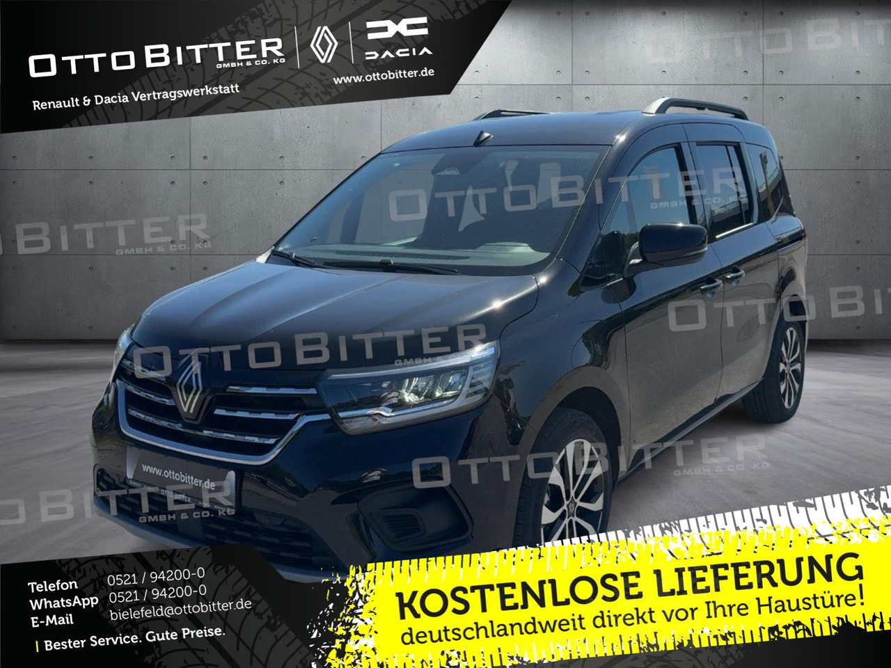Renault Kangoo Techno TCe130 EDC SITZH/ALU/ALU/EASY-LINK - Persontransport: bilde 1 Renault Kangoo Techno TCe130 EDC SITZH/ALU/ALU/EASY-LINK - Persontransport: bilde 1