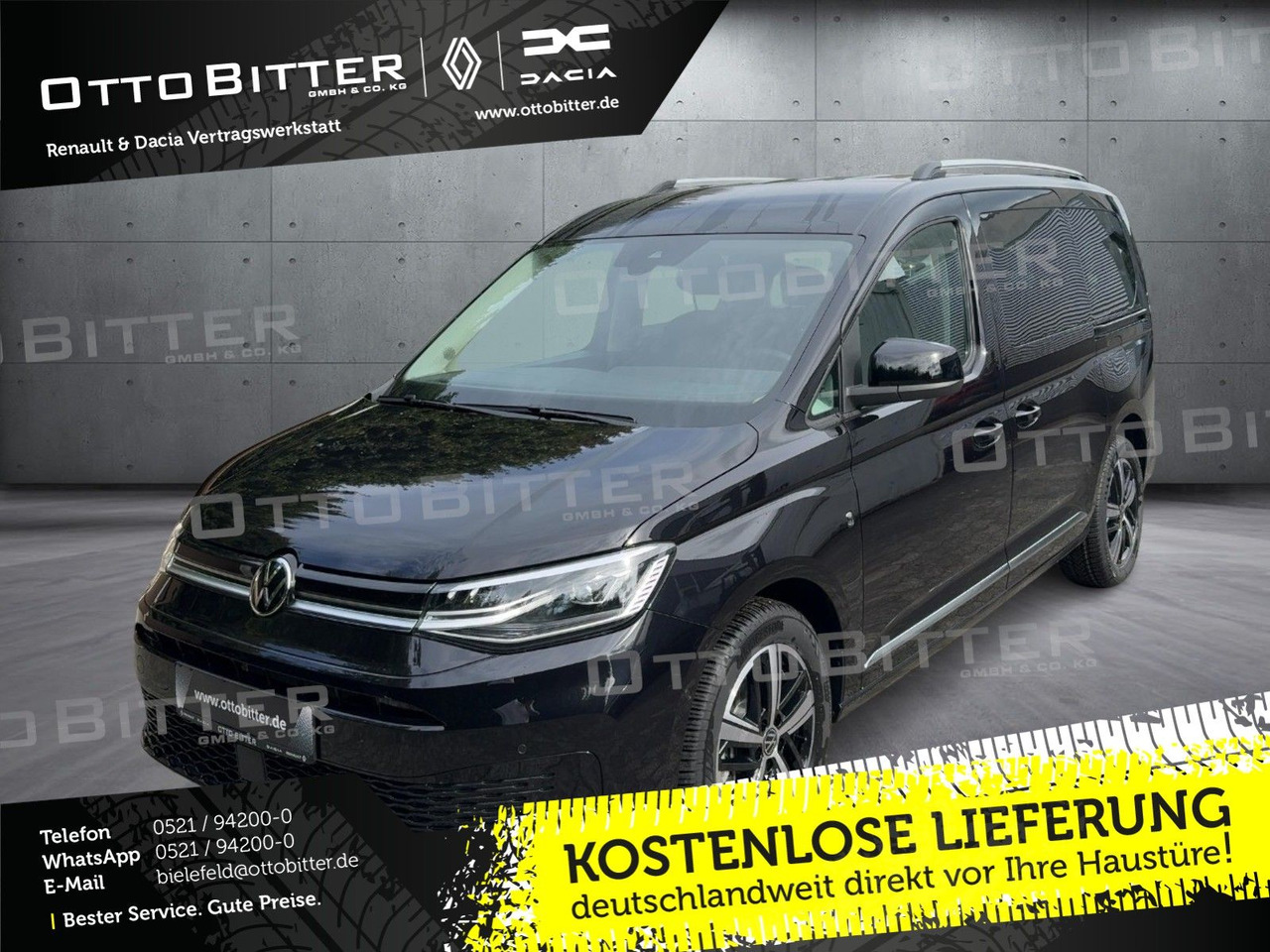 Volkswagen Caddy Maxi 1.5 TSI Maxi Style 7-Sitzer DSG GJR - Persontransport: bilde 1 Volkswagen Caddy Maxi 1.5 TSI Maxi Style 7-Sitzer DSG GJR - Persontransport: bilde 1
