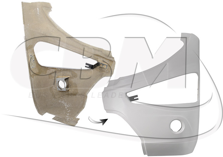 CBM FRONT LEFT BUMPER - WABCO (9254394017) - Støtfanger for Buss: bilde 1 CBM FRONT LEFT BUMPER - WABCO (9254394017) - Støtfanger for Buss: bilde 1