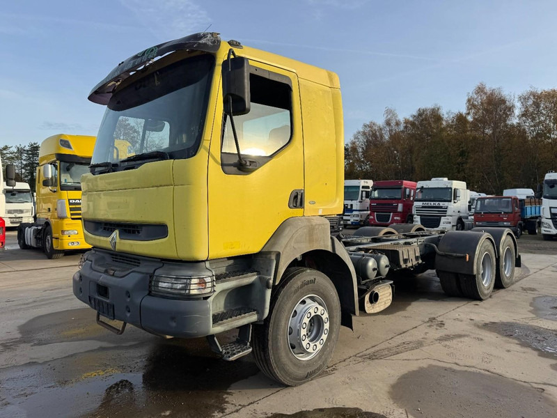 Renault Kerax 420 (GRAND PONT / SUSPENSION LAMES / BOITE MANUELLE / PARFAIT ETAT !!!) - Chassis lastebil: bilde 1 Renault Kerax 420 (GRAND PONT / SUSPENSION LAMES / BOITE MANUELLE / PARFAIT ETAT !!!) - Chassis lastebil: bilde 1