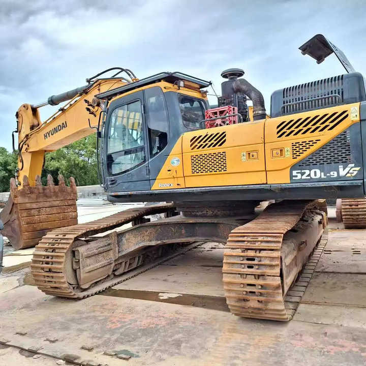 Hyundai Digger 520lvs Second Hand Korea Made High Performance Machine Hyundai Excavator for Sale - Beltegraver: bilde 1 Hyundai Digger 520lvs Second Hand Korea Made High Performance Machine Hyundai Excavator for Sale - Beltegraver: bilde 1