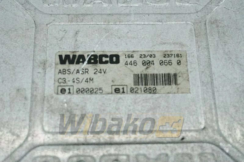 Wabco 4460040660 - Styreenhet for Bygg og anlegg: bilde 3 Wabco 4460040660 - Styreenhet for Bygg og anlegg: bilde 3