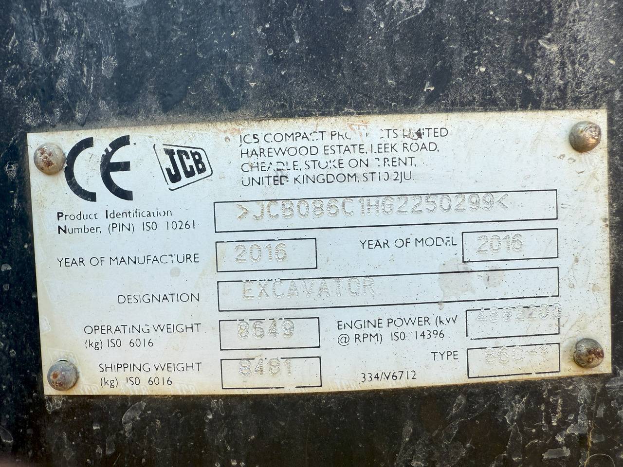 JCB 86C-1 - Gravemaskin: bilde 5 JCB 86C-1 - Gravemaskin: bilde 5