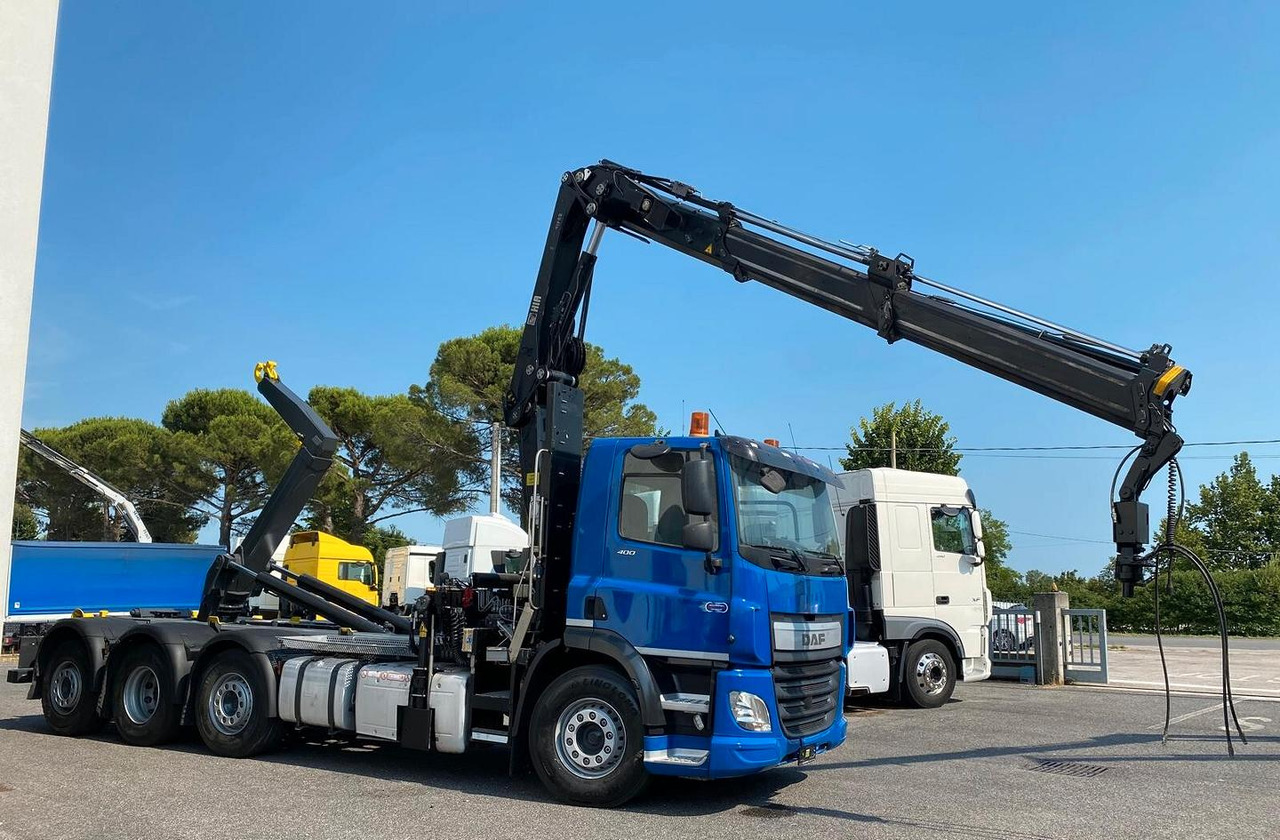 DAF CF 400 IMPIANTO SCARRABILE E GRU - Krokbil, Kranbil: bilde 3 DAF CF 400 IMPIANTO SCARRABILE E GRU - Krokbil, Kranbil: bilde 3