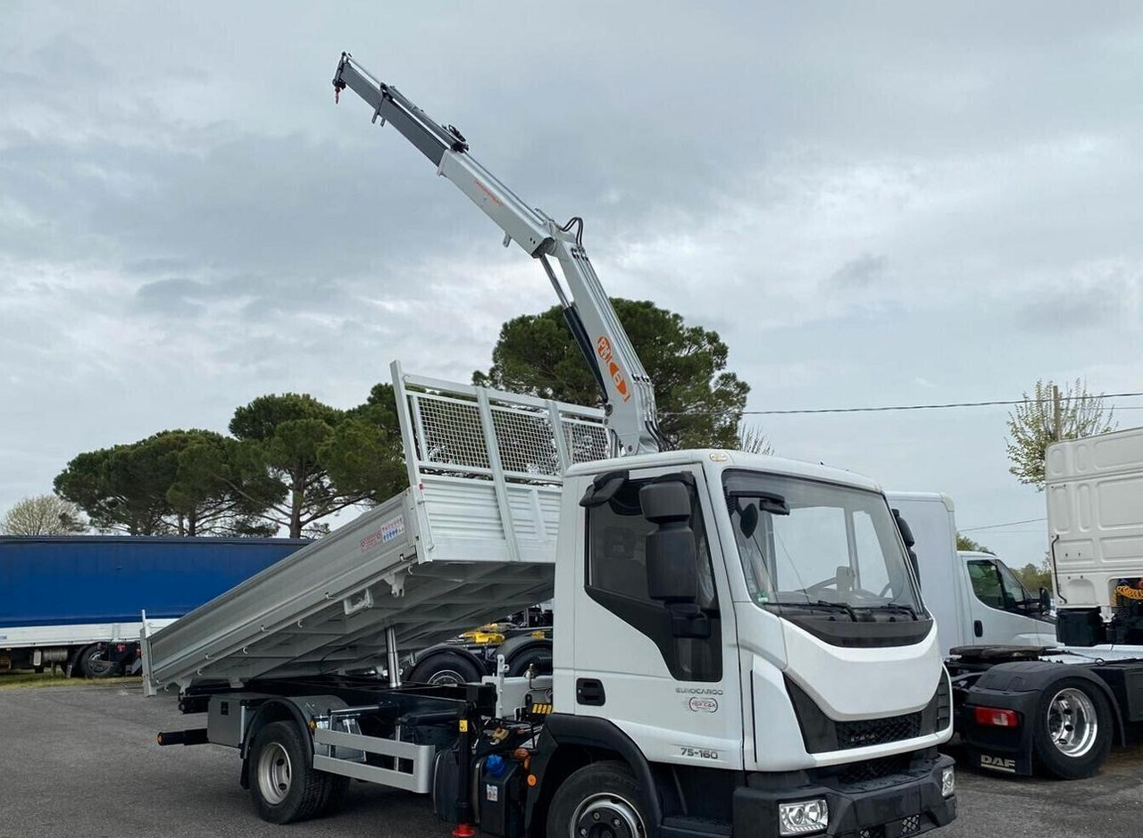 IVECO EUROCARGO 75E16 2019 RIBALTABILE E GRU - Tippbil, Kranbil: bilde 4 IVECO EUROCARGO 75E16 2019 RIBALTABILE E GRU - Tippbil, Kranbil: bilde 4