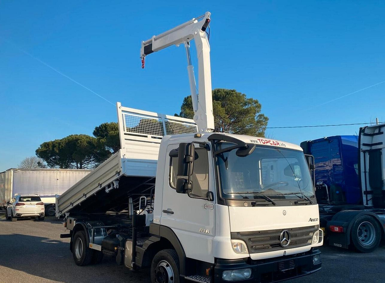 MERCEDES 816 ATEGO RIBALTABILE E GRU - Tippbil, Kranbil: bilde 3 MERCEDES 816 ATEGO RIBALTABILE E GRU - Tippbil, Kranbil: bilde 3