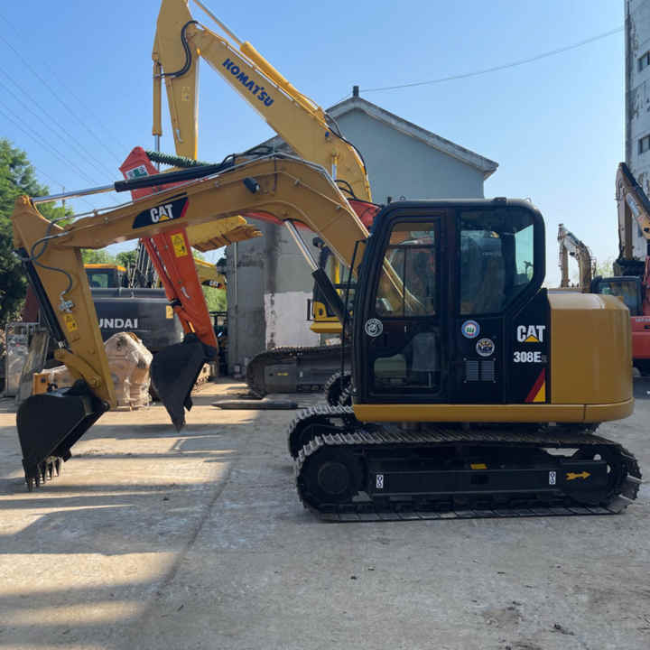 8 Ton Mini Used Excavator Caterpillar 308E2 in Good Condition Second Hand Excavator CAT308E2 for Sale - Gravemaskin: bilde 1 8 Ton Mini Used Excavator Caterpillar 308E2 in Good Condition Second Hand Excavator CAT308E2 for Sale - Gravemaskin: bilde 1
