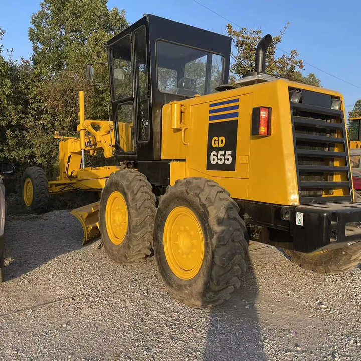 Japan Komatsu GD655 Motor Grader Cheap Price Komatsu Road Grader GD655 Good Condition in China - Grader: bilde 1 Japan Komatsu GD655 Motor Grader Cheap Price Komatsu Road Grader GD655 Good Condition in China - Grader: bilde 1