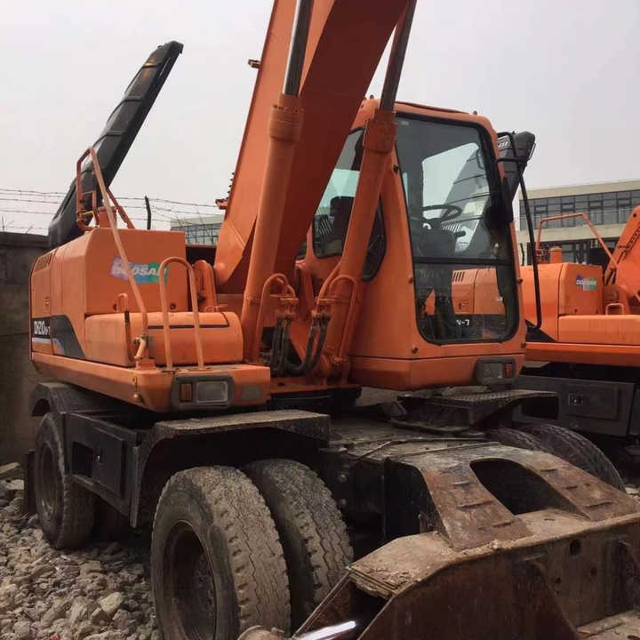 Used Digger Doosan Dh210w-7 Construction Machinery Construction Digger Used Doosan Dh210w-7 Cheap Excavator - Hjulgraver: bilde 3 Used Digger Doosan Dh210w-7 Construction Machinery Construction Digger Used Doosan Dh210w-7 Cheap Excavator - Hjulgraver: bilde 3