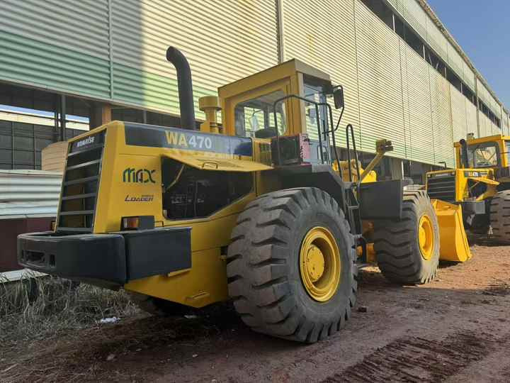 Used komatsu WA470-3 Model Wheel Loader Second Hand Machine Popular Brand Japan komatsu Hydraulic Machinery - Hjullaster: bilde 2 Used komatsu WA470-3 Model Wheel Loader Second Hand Machine Popular Brand Japan komatsu Hydraulic Machinery - Hjullaster: bilde 2