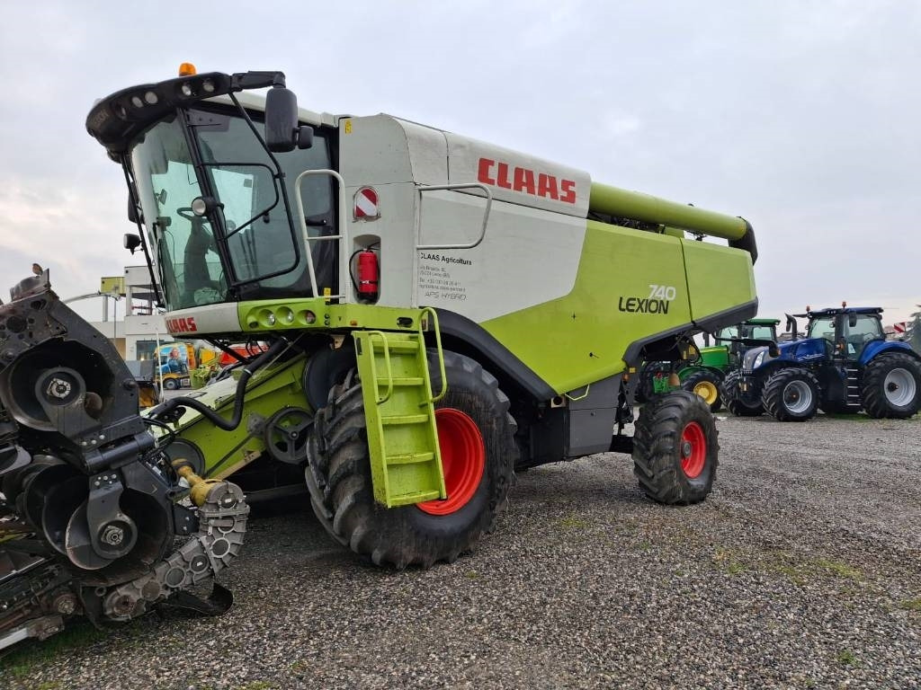 Skurtresker Claas Lexion 740: bilde 12