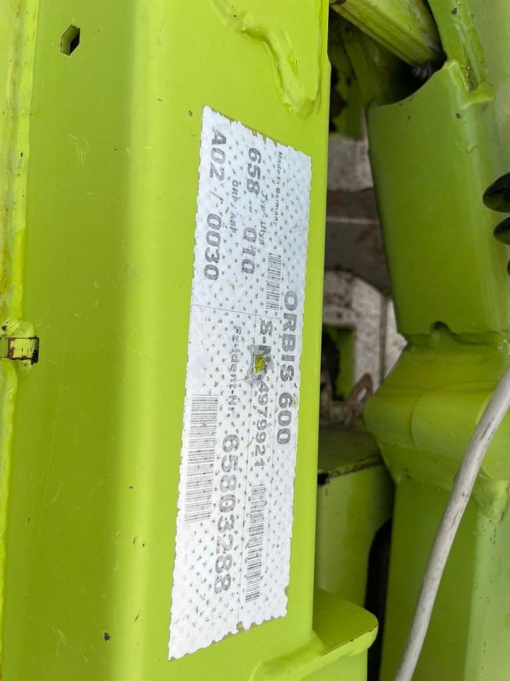 Claas Orbis 600 - Grasutstyr: bilde 4 Claas Orbis 600 - Grasutstyr: bilde 4
