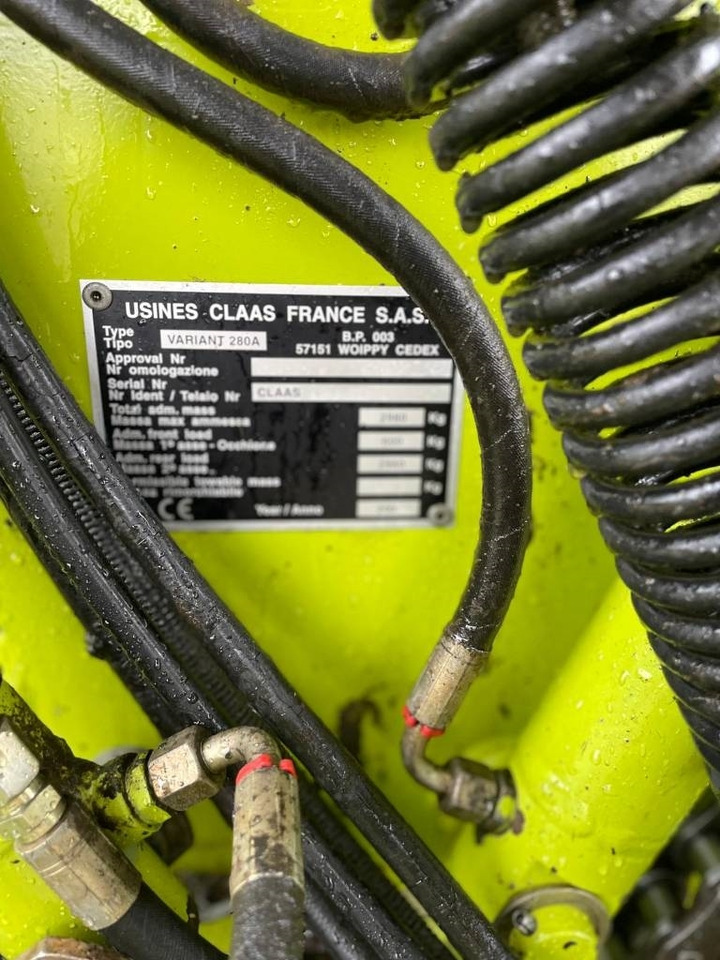 Claas Variant 280 - Rundballepresse: bilde 4 Claas Variant 280 - Rundballepresse: bilde 4