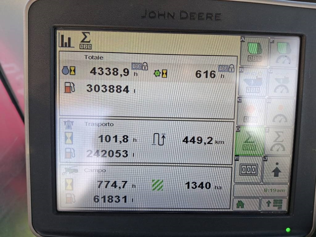 John Deere 8700 - Forhøster: bilde 4 John Deere 8700 - Forhøster: bilde 4