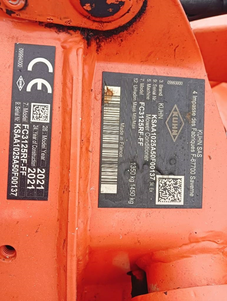 Leie Kuhn FC 3125  Kuhn FC 3125: bilde 6